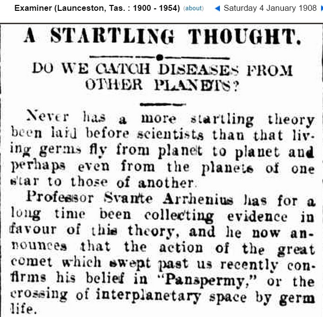 Father Of Global Warming Believed Germs Came From Other Planets | Real ...